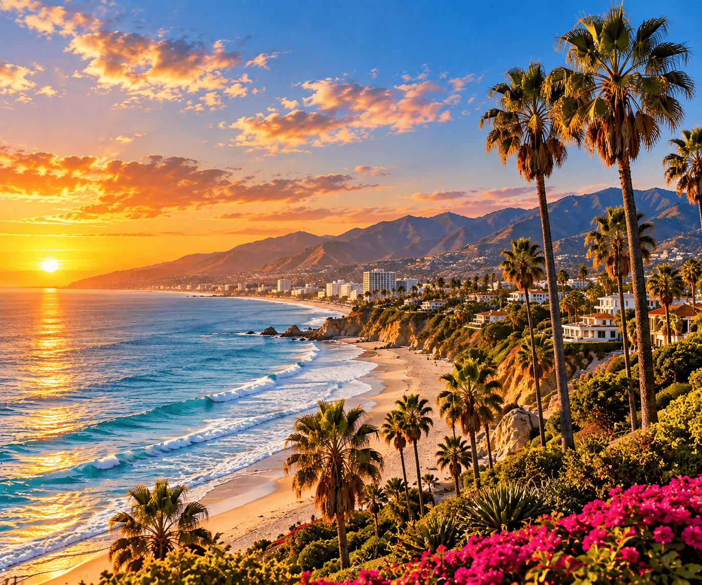 Tropical beach destination